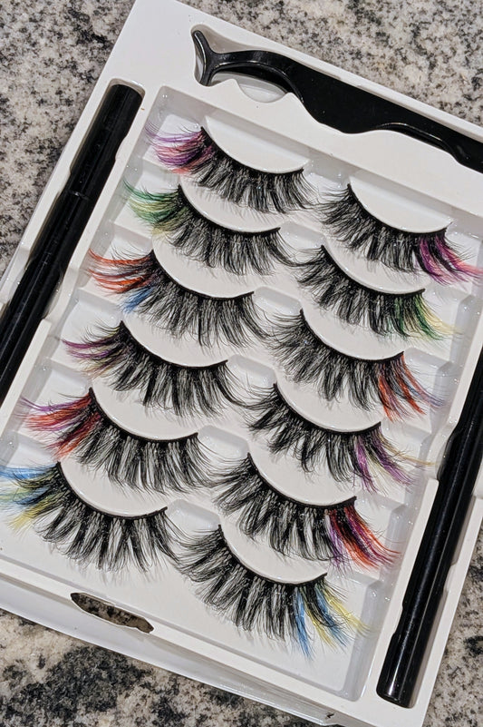 Faux Minks ( Color Lash)