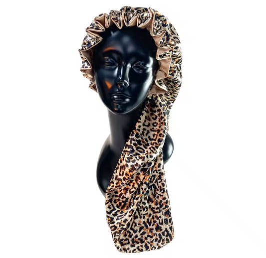 Bonnet (Leopard Print)