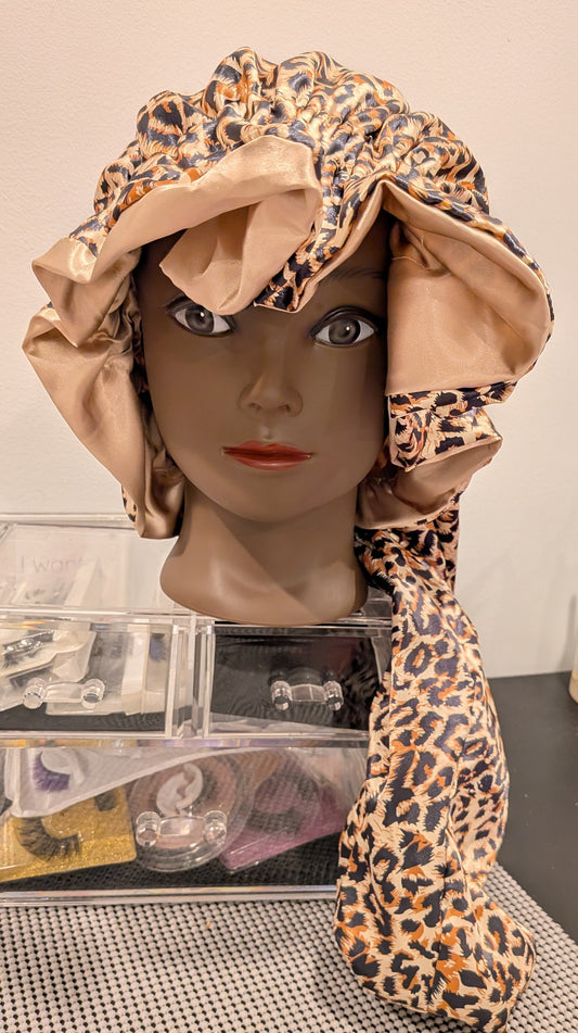 Bonnet (Leopard Print)